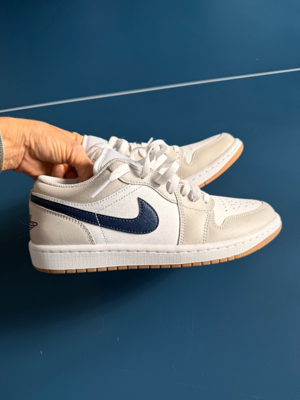 Air Jordan 1 Low sneakers, US Men's Size 7.5 or Women's Size 8.5